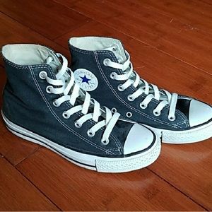 High top Black Converse All Star